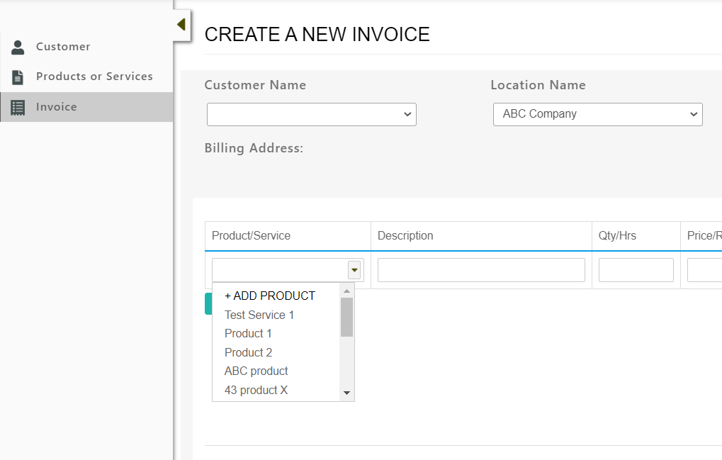 Invoicing: Unlimited invoices