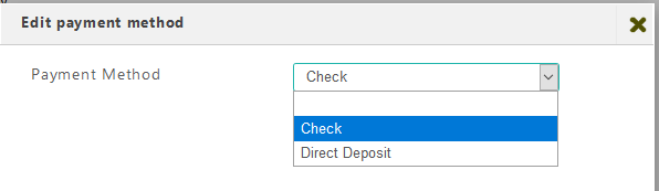 Print Checks or Direct Deposit